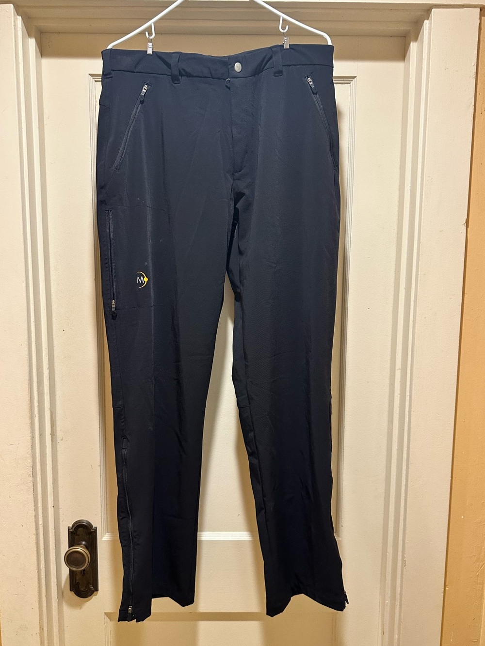 Men's Moonstone Hiking Tech Pants with Zip Pockets Large